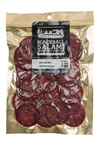 Products: Venison Pepperoni Sliced 100g – Blackball Salami (Blackball, NZ)