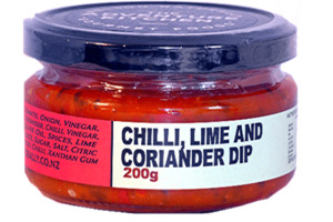 Chilli, Lime & Coriander Dip (200ml) The adventure kitchen (Nelson)