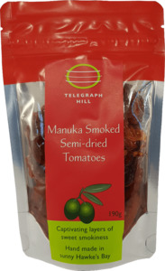 Manuka Smoked Semi-Dried Tomatoes – Telegraph Hill (Hawkes Bay, NZ)