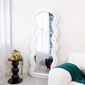 Full Length Mirrors: Velora Wavy Floor Mirror | 170 x 70cm