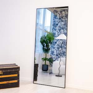 Full Length Mirrors: Zenith Straight-Edged Full-Length Mirror | 180 x 80cm
