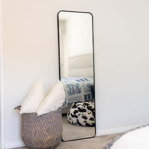 Wall Mirrors: Lithe X Rounded Corner Floor Mirror | 155 x 45cm
