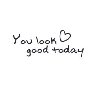 Daily Glow Affirmation Mirror Sticker Set