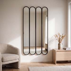 Ravel Quad Oval Full-Length Mirror | 200 x 100cm
