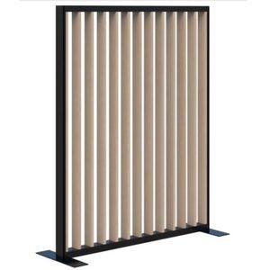 Floor Screen Divider Connect 70 Fin Screens - CG Office Furniture