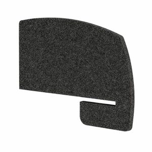 Acoustic Divider Acoustic Desk Dividers - curved and straight - CG Office Furniture
