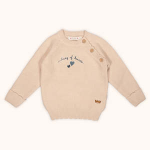 Boys Clothing: Knitted Jumper "King Of Hearts"