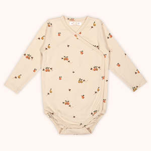 Wrapover Body “Pears & Bees”
