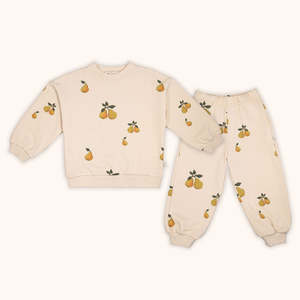 All: Organic "Pear" Sweat Set