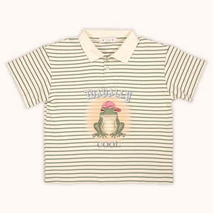 All: "TOADALLY" Polo Shirt - Organic