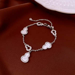 White Hulu Bracelet Prosperity & Protection