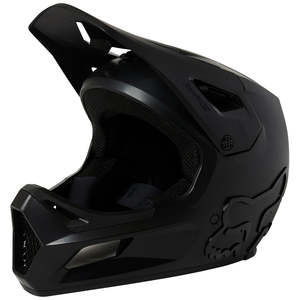 Helmets: Fox Youth Rampage Helmet Ce Mips - Black/Black