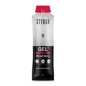 Styrkr GEL50 Mixed Berry Dual-Carb Energy Gel 12 Box