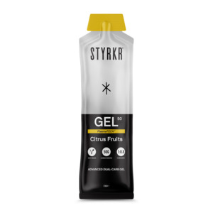 Supplements Nutrition: Styrkr GEL50 Citrus Fruits Dual-Carb Energy Gel 12 Box