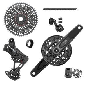 Groupsets: SRAM XO Eagle AXS e-Bike 104BCD Transmission Groupset