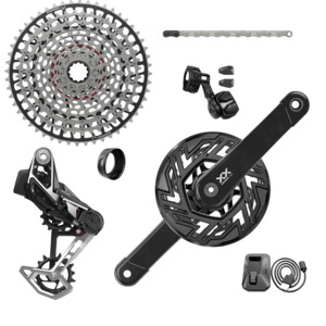 Groupsets: SRAM XX Eagle AXS e-Bike 104BCD Transmission Groupset