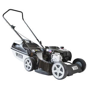 Victa Lawnmowers: Victa Bronco 300E Cut & Catcher 19" Alloy Mower with 125 cc Engine