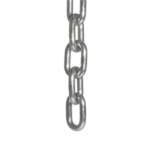 10mm DIN5685/A Regular Link 316 Stainless Steel Chain - Chains Ropes Anchors