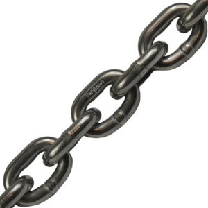 Cromox 12mm ISO4565 Grade 60 Stainless Steel Anchor Chain - Chains Ropes Anchors