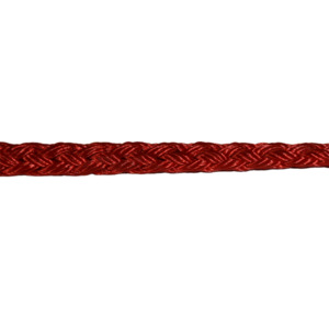 Fineline 10mm Flat Braid - Red
