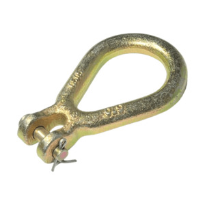 Products: 8mm Grade 70 Lug Link - Yellow Zinc Finish - Chains Ropes Anchors