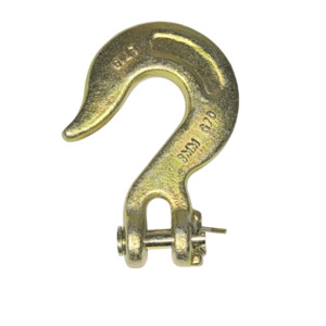 Products: 8mm Grade 70 Slip Hook - Yellow Zinc Finish - Chains Ropes Anchors
