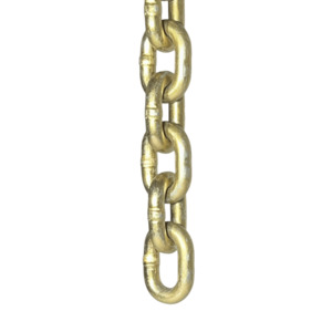 Products: 8mm Grade 70 Transport Chain - Yellow Zinc Finish - Chains Ropes Anchors