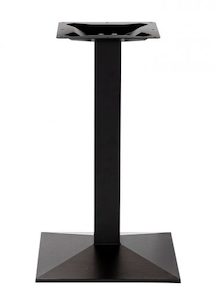 Products: Fernando Round Cast Iron Bar Table Base - Chairforce NZ