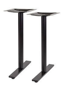 Products: Rocco Twin Table Base (Set of 2) - Chairforce NZ