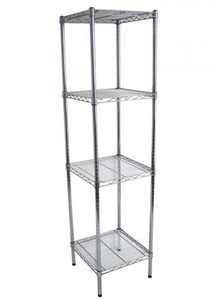Products: Chrome Wire Dry Shelving 457 X 457mm deep - Chairforce NZ