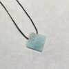 Products: Aquamarine – Drilled Square Pendant