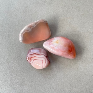 Agate, Pink Botswana (Tumbled) - The Crystal People