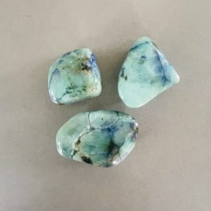 Products: Azurite in Green Moonstone(Tumbled) - The Crystal People