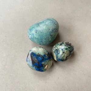 Azurite-Malachite (Tumbled) - The Crystal People