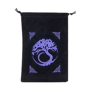 Card Bag, Tree of Life - The Crystal People