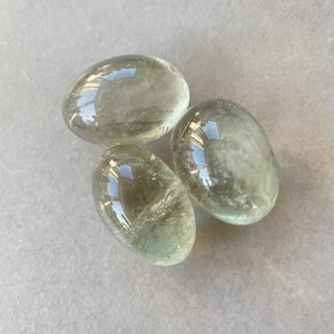 Prasiolite, Clear (Tumbled) - The Crystal People