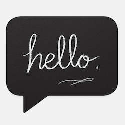 Products: Chalkboard Speechbubble
