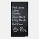 Zen Blackboard 400x800