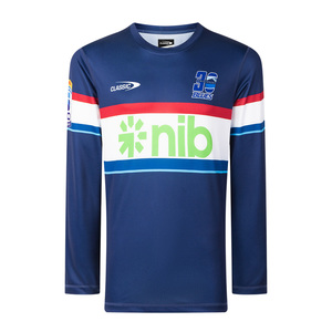 T Shirts Champions Of The World: Blues Super Rugby Long Sleeve Training T-Shirt 2026