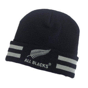 Beanies Champions Of The World: All Blacks Kids Turn Up Beanie