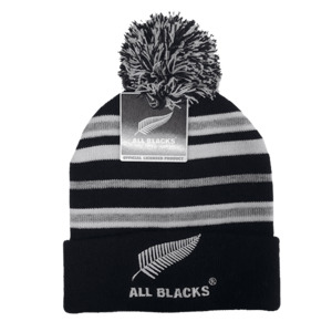 All Blacks Pom Pom Beanie
