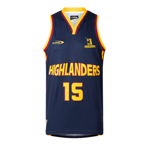 Singlets Champions Of The World: Highlanders Super Rugby Basketball Singlet 2026