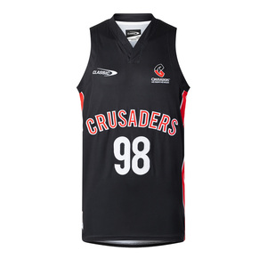 Singlets Champions Of The World: Crusaders Super Rugby Basketball Singlet 2026