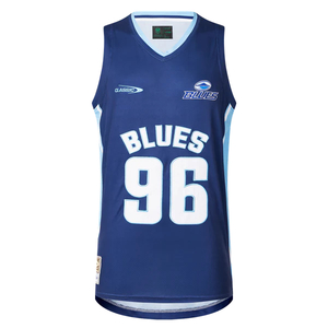 Singlets Champions Of The World: Blues Super Rugby Youth Supporters Basketball Singlet 2025