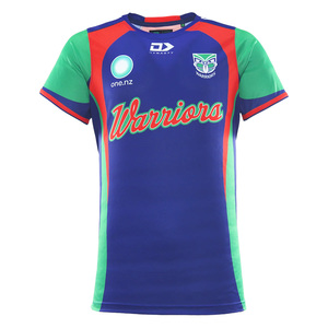 Products: Warriors NRL Warm Up T-Shirt 2026
