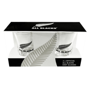 All Blacks Shot Glass 2pk