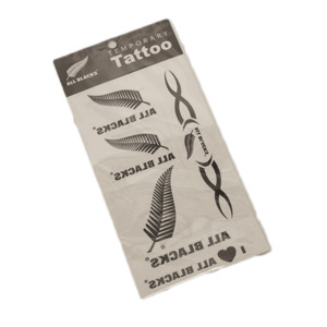 All Blacks Temporary Tattoos