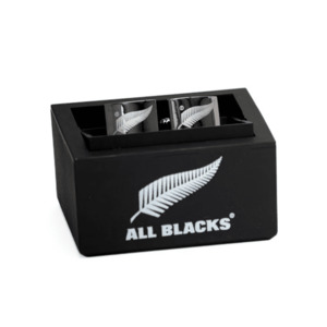Cufflinks Champions Of The World: All Blacks Silver Cufflinks With Fern