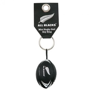 All Blacks Rugby Ball Keyring