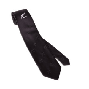 All Blacks Neck Tie Embossed Logo 2